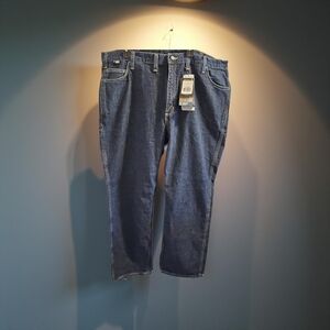 1 NWT Carhartt mens flame resistant jeans size 44x30